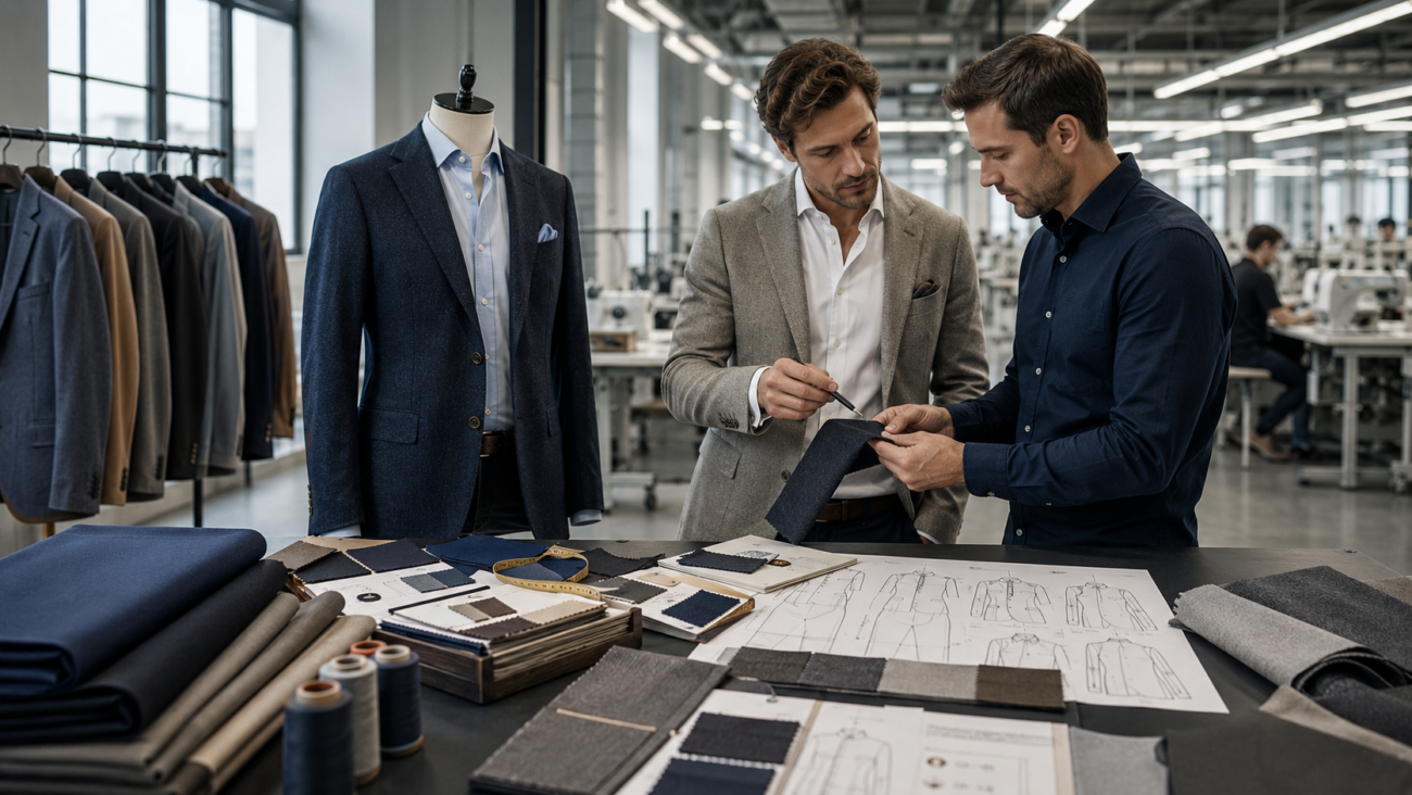 Custom Men Clothing for Brand Growth