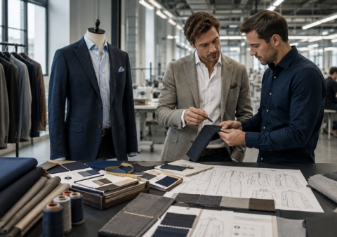 Custom Men Clothing for Brand Growth