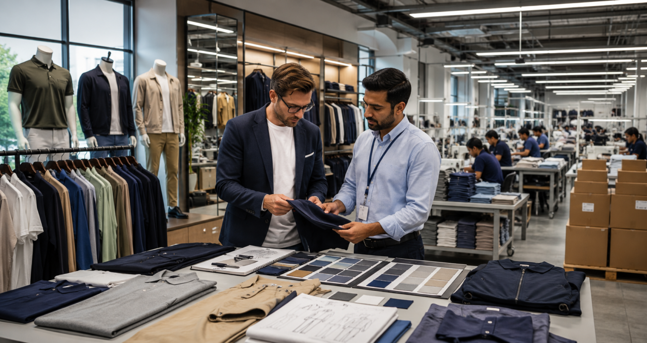 Men Clothing Wholesale Partner for Brand Growth