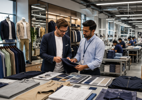 Men Clothing Wholesale Partner for Brand Growth