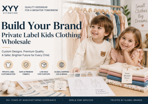 Private Label Kids Clothing Wholesale for Brand Growth
