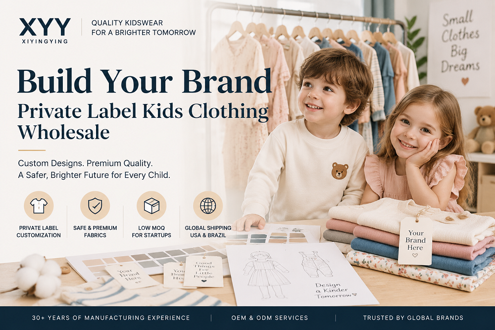Private Label Kids Clothing Wholesale for Brand Growth