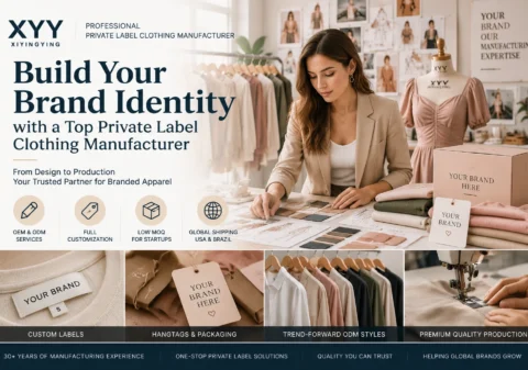 Build Your Brand Identity with a Top Private Label Clothing Manufacturer